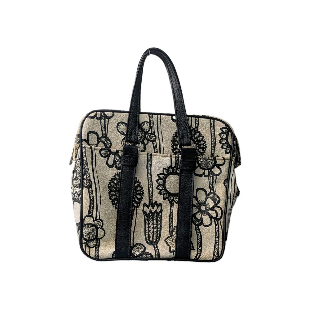 Samsonite Tote Fashionaire 1000 Marimekko Luggage Vintage Bag Daisy Flowers